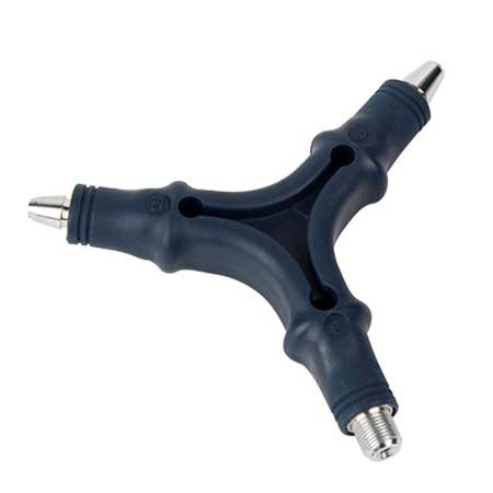 InstallMates Insertion & Flaring Tool for RG6 Cable - Black