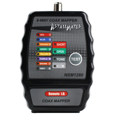 InstallMates 8-way Coax Mapping Tool with Colour Coded Indicators