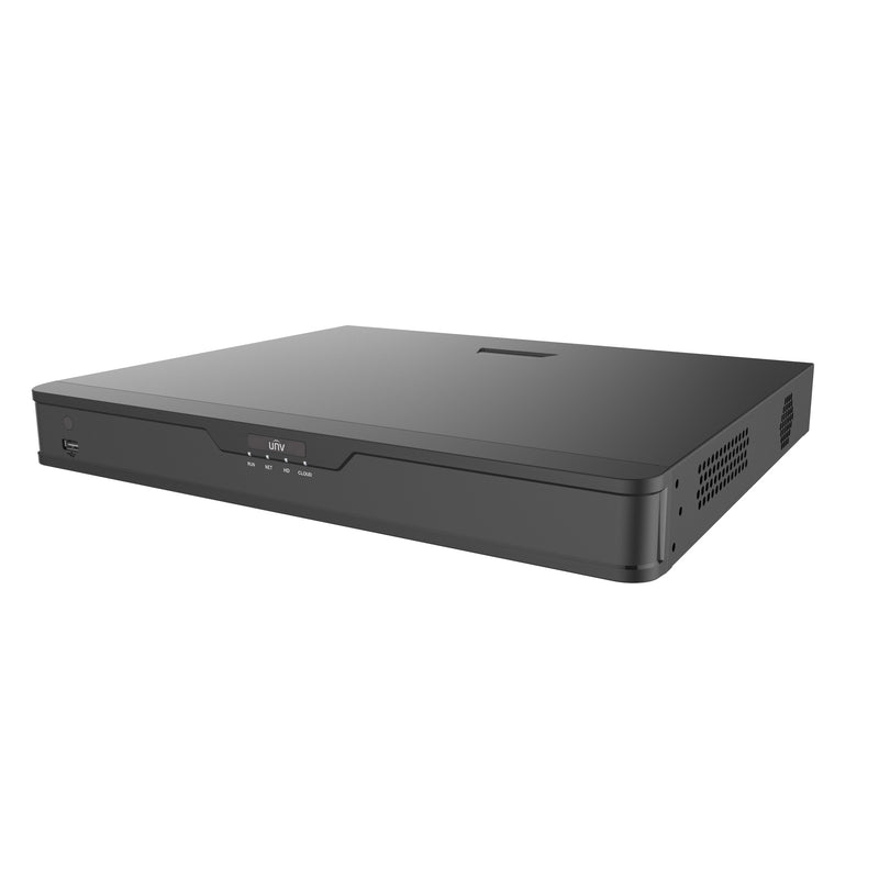Uniview 302 Series 8-channel Network Video Recorder NVR with PoE - Black