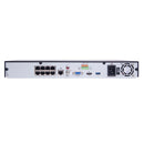Uniview 302 Series 8-channel Network Video Recorder NVR with PoE - Black