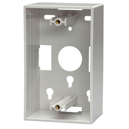 NWT Low Voltage Single Gang Mounting Box - White