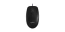 Logitech MK120 Plug and Play Corded USB Keyboard and Mouse Combo - Black
