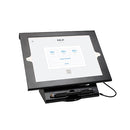 CTA Digital Dual Security Compact Kiosk for iPad, iPad Air, and iPad Pro 9.7-in - Black