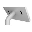 CTA Digital Paragon Enclosure with Curved Neck for iPad 5th to 7th Gen 10.2-in, iPad Air 1st to 3rd Gen, 11-in iPad Pro, iPad Pro 9.7, and iPad Pro 10.5 - White