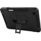 CTA Digital Protective Case with Built-in 360-degree Rotatable Grip Kickstand and Pen Slot for Samsung S6 Lite Tablets - Black