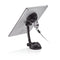 CTA Digital Suction Mount Stand with Theft Deterrent Lock for iPad, Tablets & Smartphones - Black