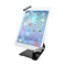 CTA Digital Universal Anti-Theft Security Grip with Stand for iPad & Tablets - Black