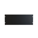 Hammond 4U Formed Steel Rack Panel - Matte Black