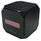 Proscan Cube Clock Radio with 1.5-cm (0.6-in) LED Display - Black