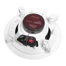 Pyle Pro 8-in 300-watt 2-Way in-Ceiling Speaker System - Pair - White