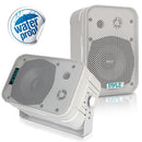 Pyle Marine 13.3-cm (5.25-in) Indoor/Outdoor Waterproof Speakers - White