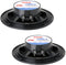 Pyle 13.3-cm (5.25-in) Waterproof 2-Way Full Range Stereo Sound Marine Speaker - Pair - Black