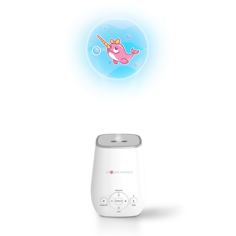 Project Nursery 4-in-1 Soothing Projector with Nightlight and Timer - White