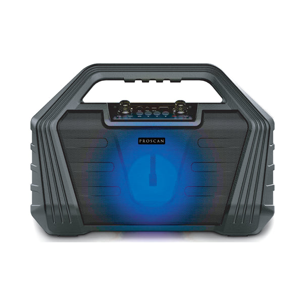 Proscan Portable Bluetooth Rechargeable Light-up Speaker with FM Radio –  TDLCanada