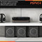Pyle 4-channel High Power Stereo Speaker Selector Switch with Volume Control - Black