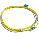 PerfectVision Simplex 2.0-mm SM Riser Fiber Optic Jumper Cable with LC/UPC-LC/UPC Connectors - 2-meter (6.6-ft) - Yellow