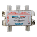 PerfectVision 4-Way All Port Pass 2-2300-MHz Splitter