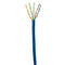 PerfectVision Riser Rated Cat6 8-Conductor 4-Pair 24-gauge - 304.8-meter (1000-ft) Pull Box  - Blue