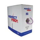 PerfectVision Riser Rated Cat6 8-Conductor 4-Pair 24-gauge - 304.8-meter (1000-ft) Pull Box  - Purple