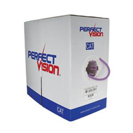 PerfectVision Riser Rated Cat6 8-Conductor 4-Pair 24-gauge - 304.8-meter (1000-ft) Pull Box  - White