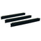 Rack Basics 1U Tool Free Mounting Plastic Blank Panel - 10 Pack - Black