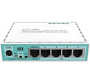 MikroTik hEX 880-MHz Dual Core 5-port Gigabit Ethernet Router - White