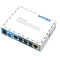 MikroTik hAP 650-MHz 2.4-GHz 5-port Ethernet Wireless Access Point - White