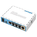 MikroTik hAP ac Lite Dual Concurrent Band 5-port Ethernet Wireless Router - White