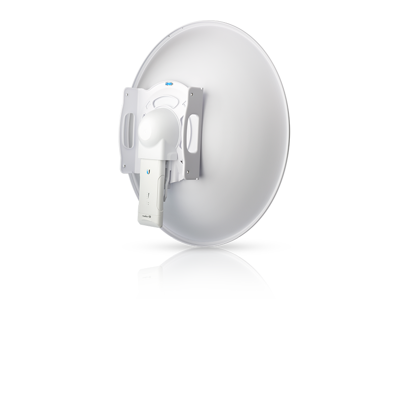 Ubiquiti UISP airMAX RocketDish 5-GHz 30-dBi-Dual Polarity Light Weight Parabolic Antenna - White