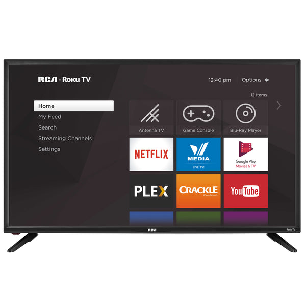 RCA 40-in Roku Smart LED HD TV - Black