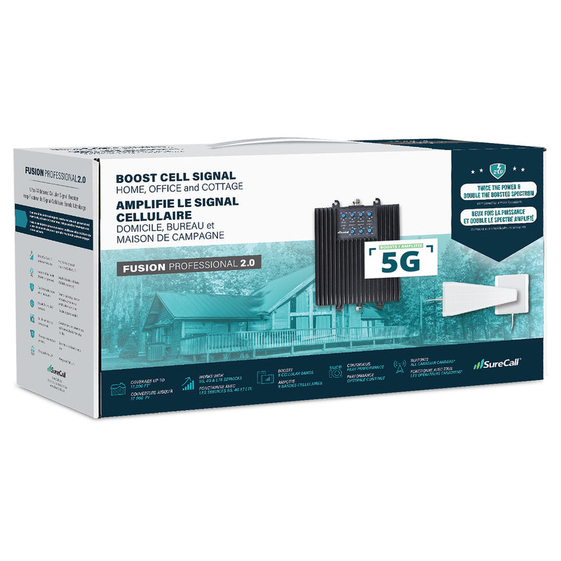 Amplificateur de signal cellulaire Flare 3.0 5G de SureCall CLSC
