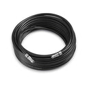 SureCall RG-11 Low-Loss Coax Cable With F-Male Connectors - 30-meter (100-ft) - Black