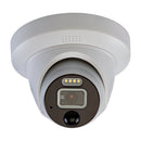 Swann 12MP Pro Enforcer™ Add-On NVR Dome IP Camera with Spotlight, Siren, Red & Blue Flashing Lights - White