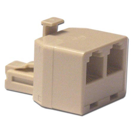 HomeWorx Telephone 1 x 2 T Adapter - Neutral