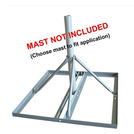 SureConX Non-Penetrating Roof Mount Base for Flat Roof (Mast Not Included)