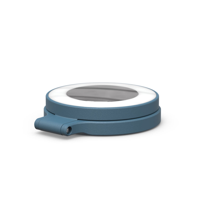 ShiftCam SnapLight Magnetic LED Ring Light - Blue Jay