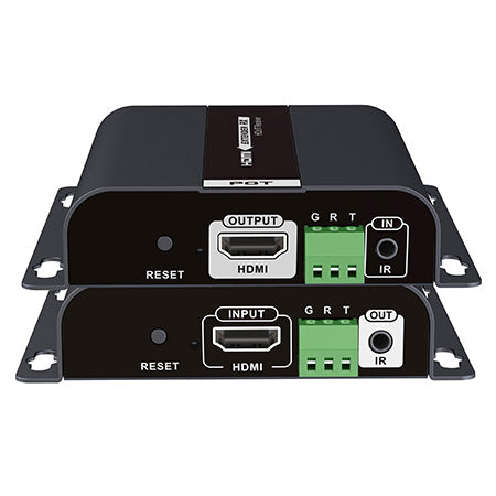 SecurLink HDMI Over Cat5e/Cat6 Extender Transmitter with 3.5mm Audio - 120-meter (394-ft) - Black