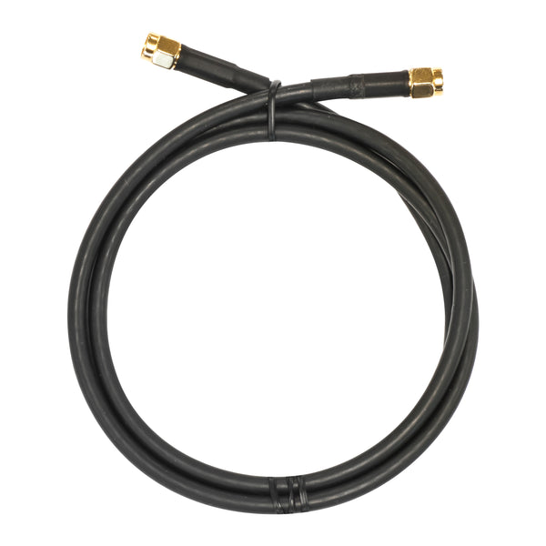 MikroTik 1-meter SMA Male to SMA Male Cable - Black