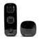 SwannBuddy 1080p HD True Detect Wi-Fi Video Doorbell with Indoor Chime Unit - Black