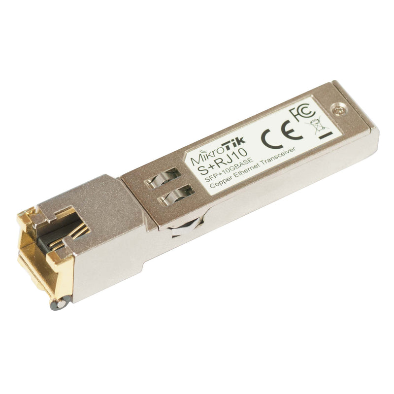 MikroTik 6-Speed RJ45 Module For Up to 10-Gbps - Silver