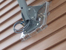 Siding Saver 8-in Mounting Fixture Satellite Bracket - Clear