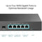 TP-Link 6-Port Gigabit Multi-WAN VPN Router - Grey