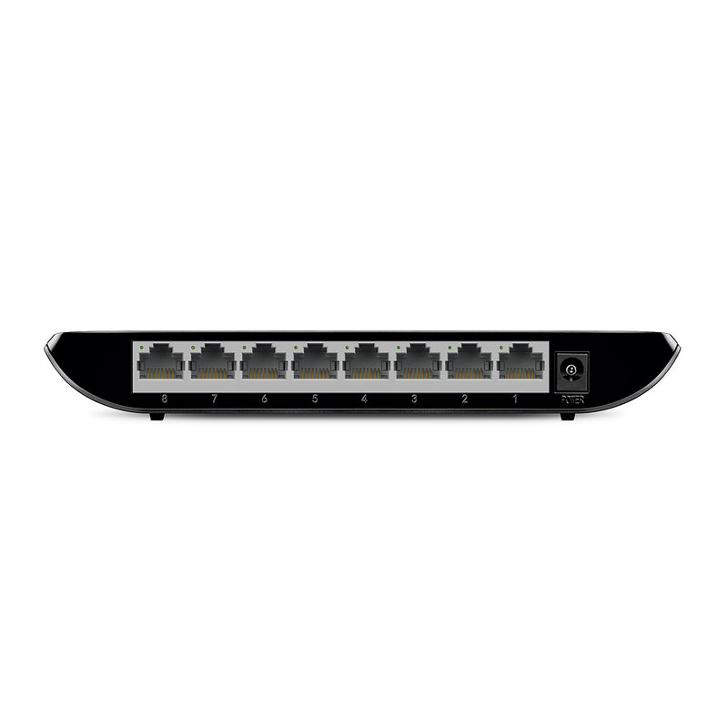 TP-Link 8-port Gigabit Unmanaged Desktop Network Switch - Black