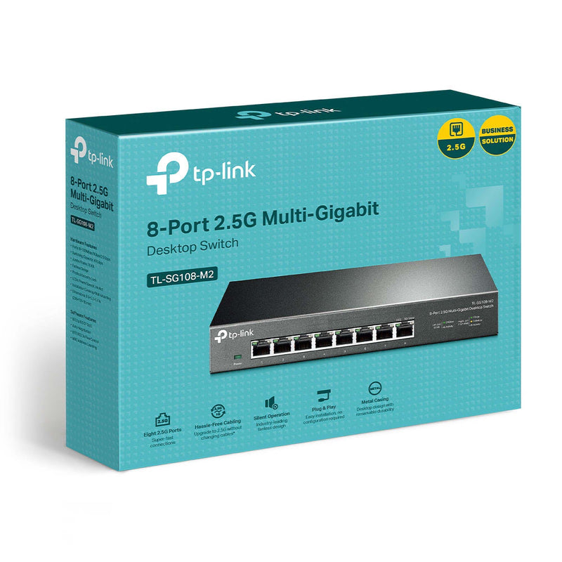 TP-Link 8-port 2.5G Desktop Switch - Grey