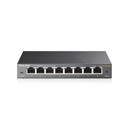 TP-Link 8-port Gigabit Unmanaged Pro Network Switch - Grey