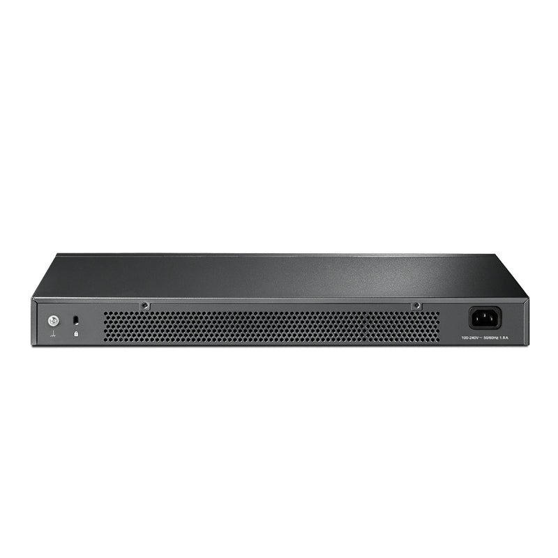 TP-Link JetStream Rack Mountable 48-Port Gigabit L2+ Managed Switch with 4 x 10GE SFP+ Slots - Black