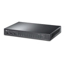 TP-Link 8-port 10/100Mbps + 3-port Gigabit Desktop Switch with 8-port PoE+ - Grey