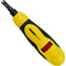 Vertical Cable Impact Punchdown Tool with 110/88/66 Blade - Yellow