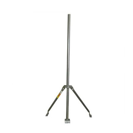 Wade Antenna Bipod Roof Mount with 1.5-meter (5-ft) Antenna Mast with 3-cm (1.25-in) Outer Diameter