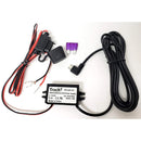 Tracki 12-24-volt to Micro USB Vehicle/Marine Power Stabilizer and Wiring Kit for Tracki 3G GPS Tracker - Black